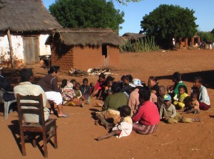 visiting listening groups in Bekily